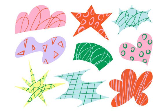 Abstract Pattern Shape Texture Element: Graphics & Illustrations